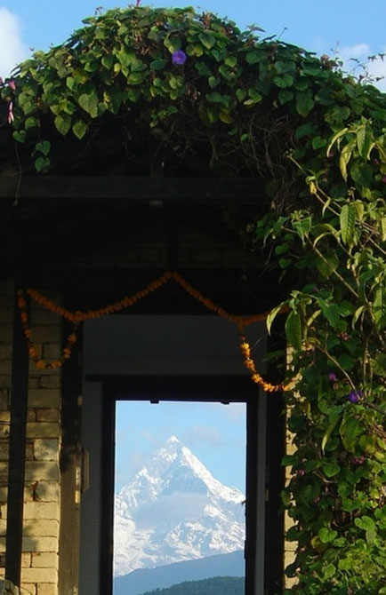 Sustainable lodge in Pokhara